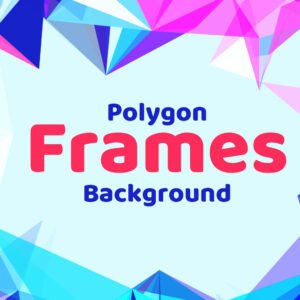 Polygon Frames Background